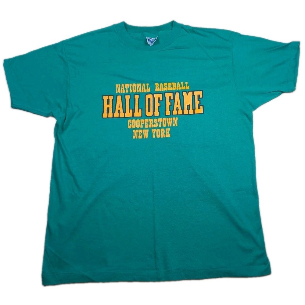 Vintage National Baseball Hall of Fame Cooperstown NY Shirt XL Hanes 50/50
